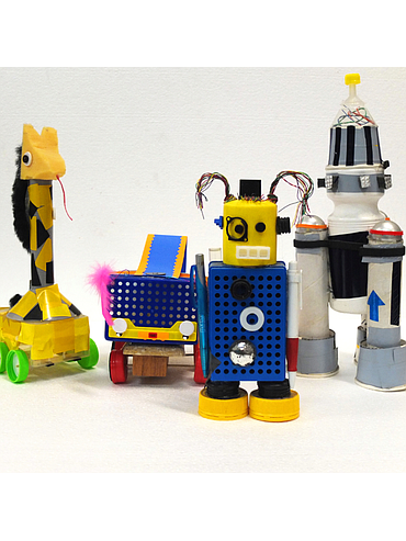Robots and Space Explorers
